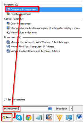 computer management in windows 8